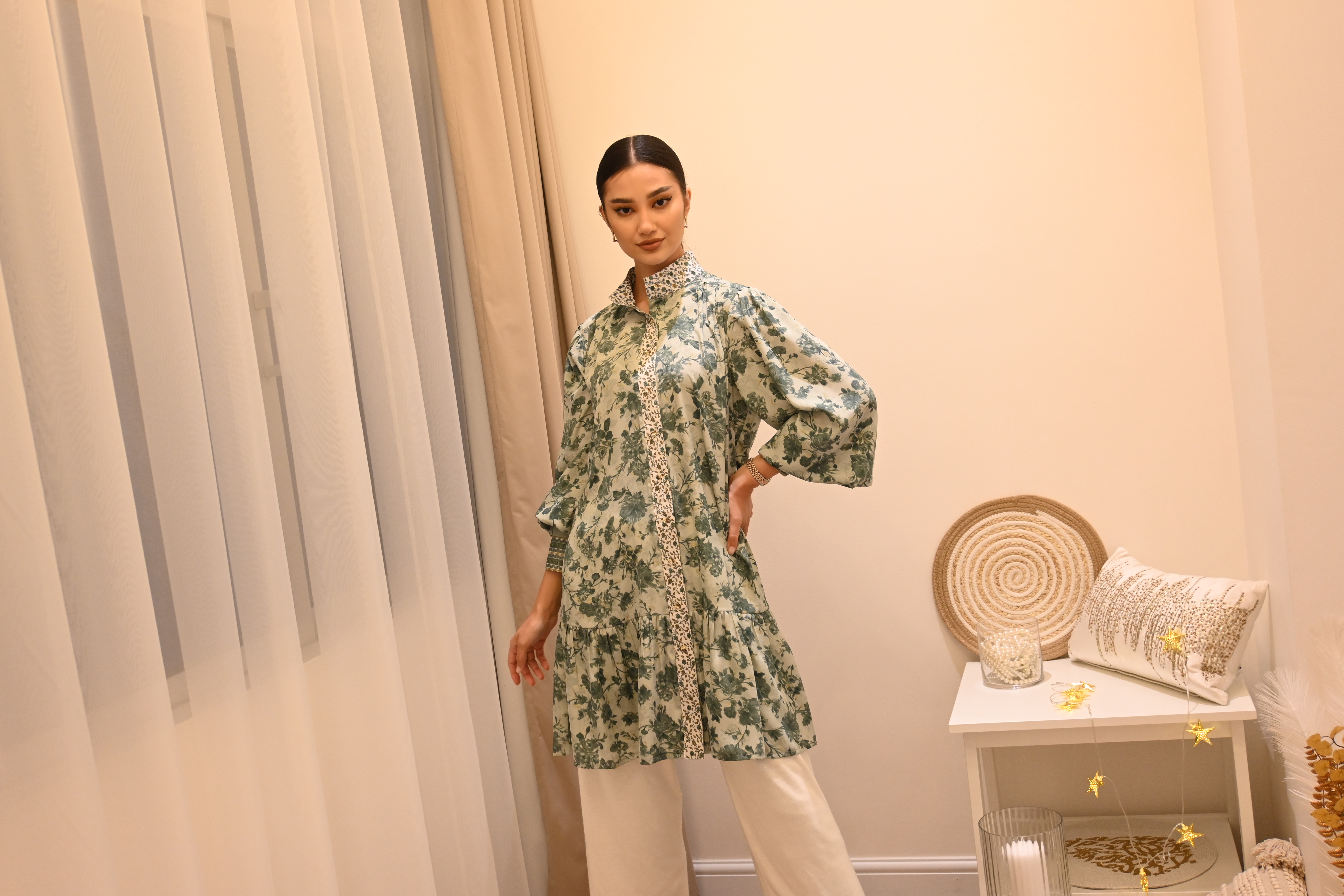 PF peplum top