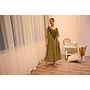 PF Embroidered Kaftan (Army Green)